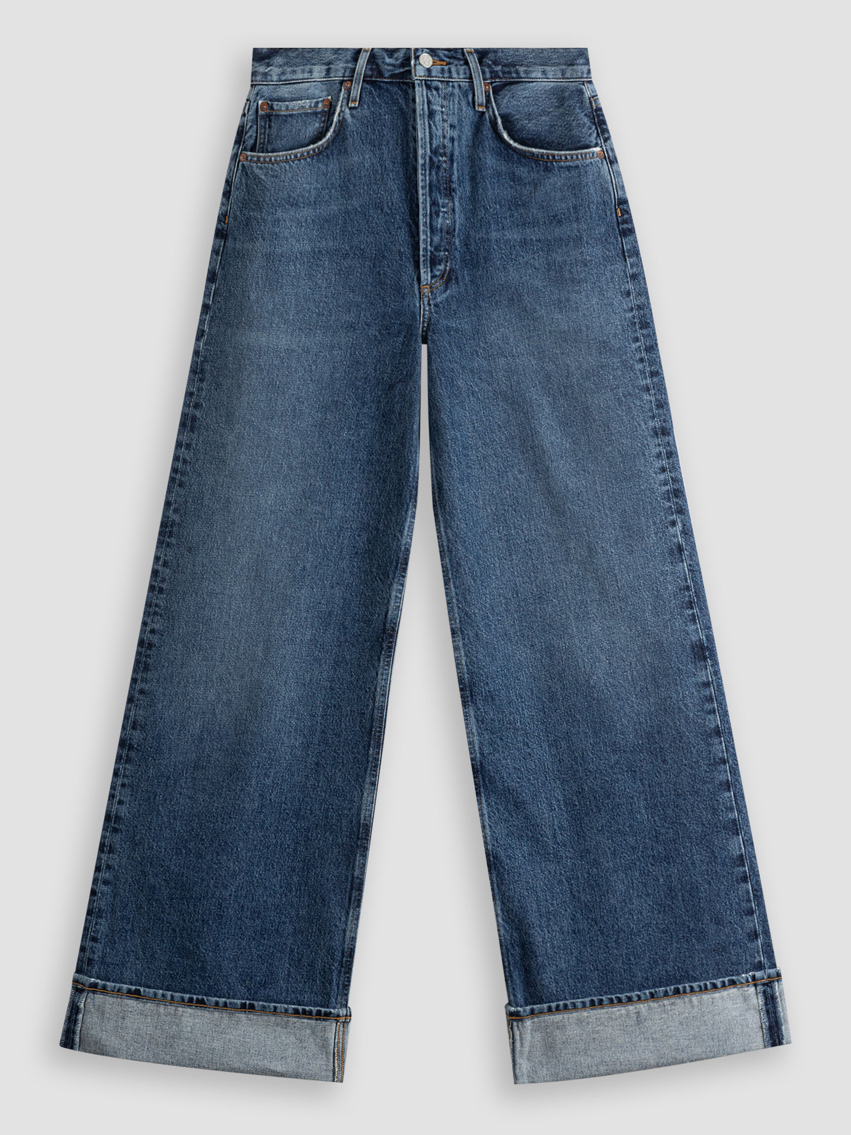 Dame high waist wide leg jeans