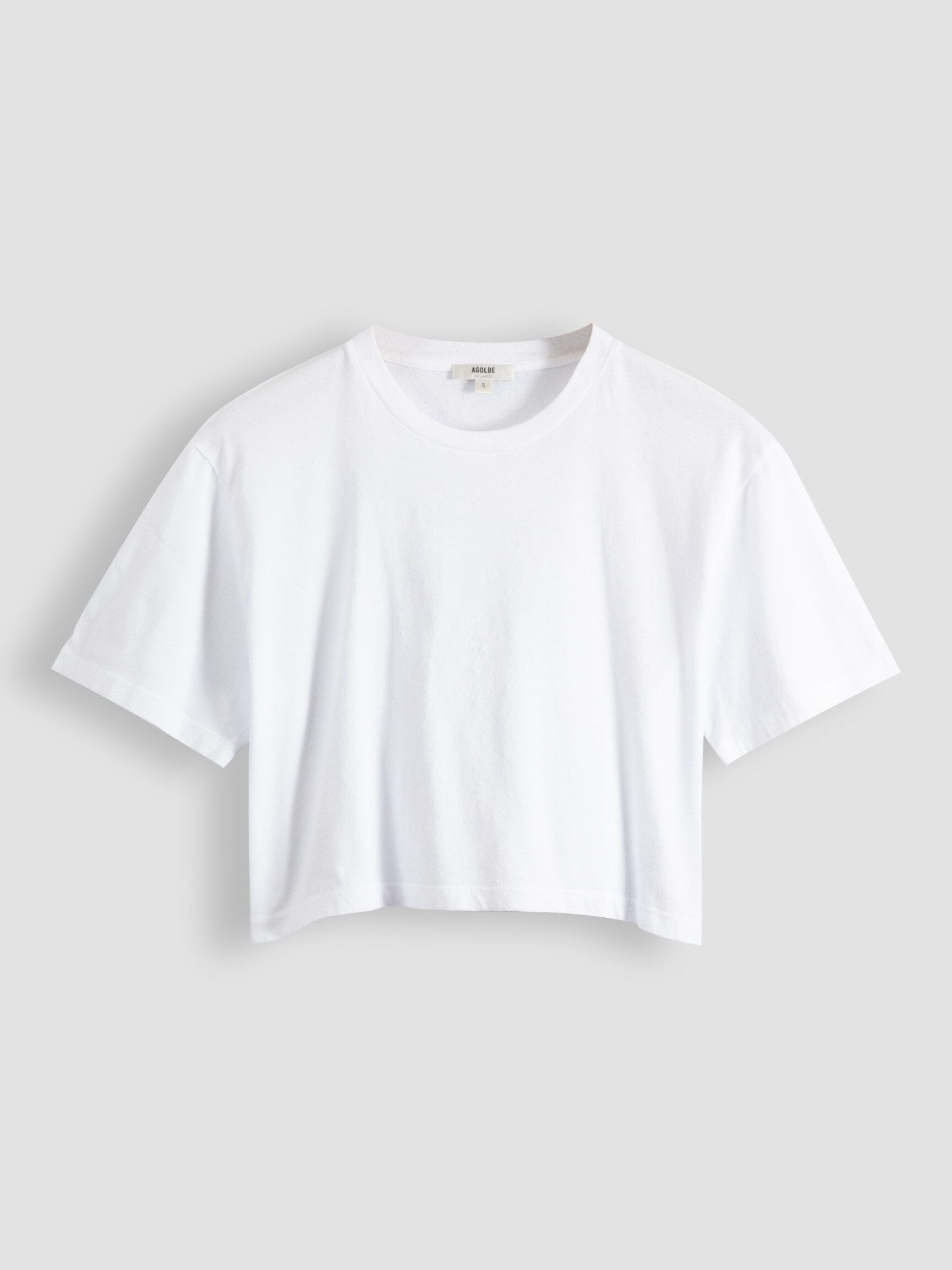 Anya cotton cropped T shirt