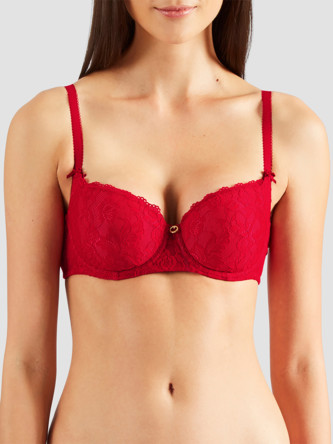 Rosessence padded lace bra