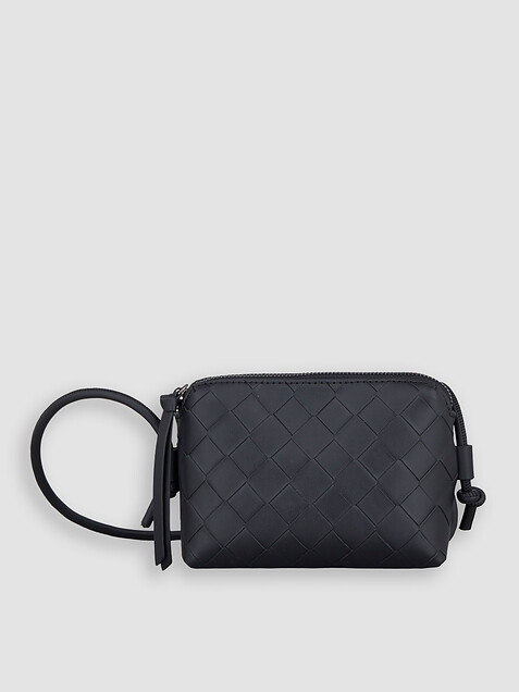 Becksöndergaard graphic logo crossbody bag in black | ASOS