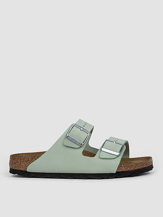 mint green birkenstocks