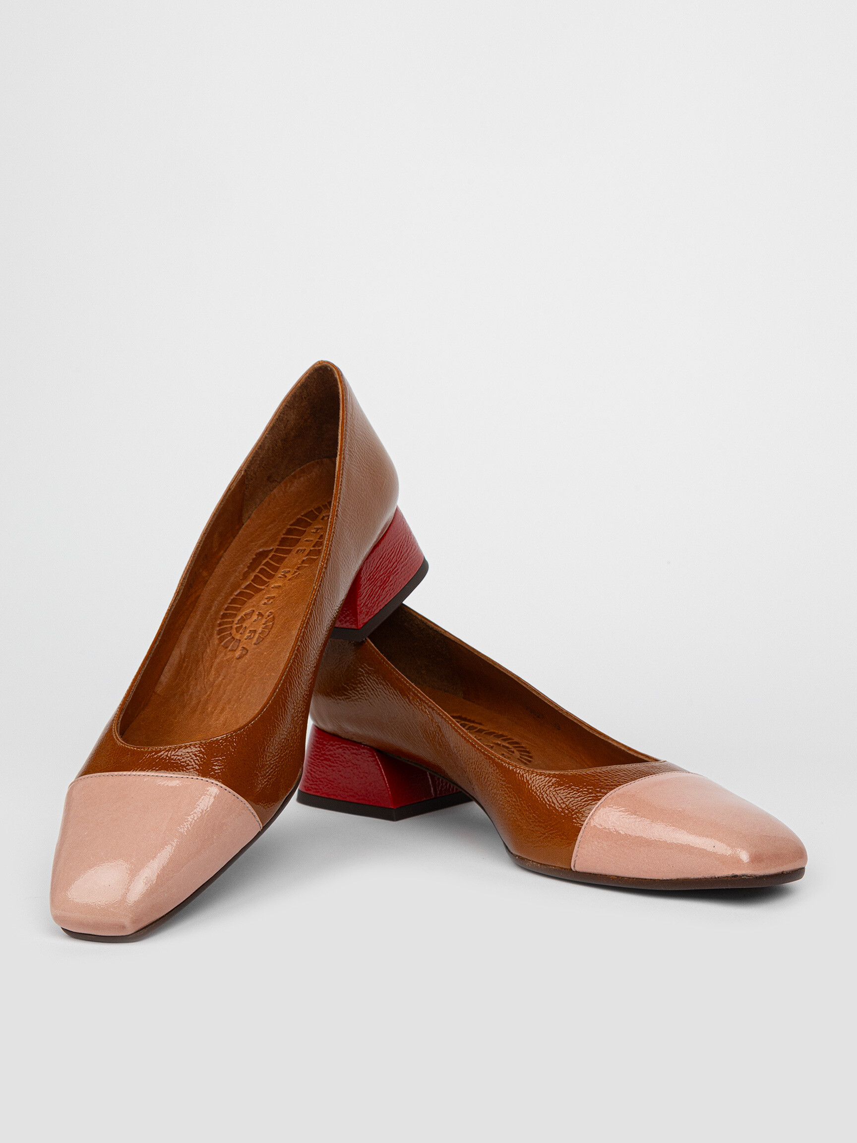 Hailu patent leather pumps