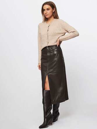 Leather envelope clearance skirt