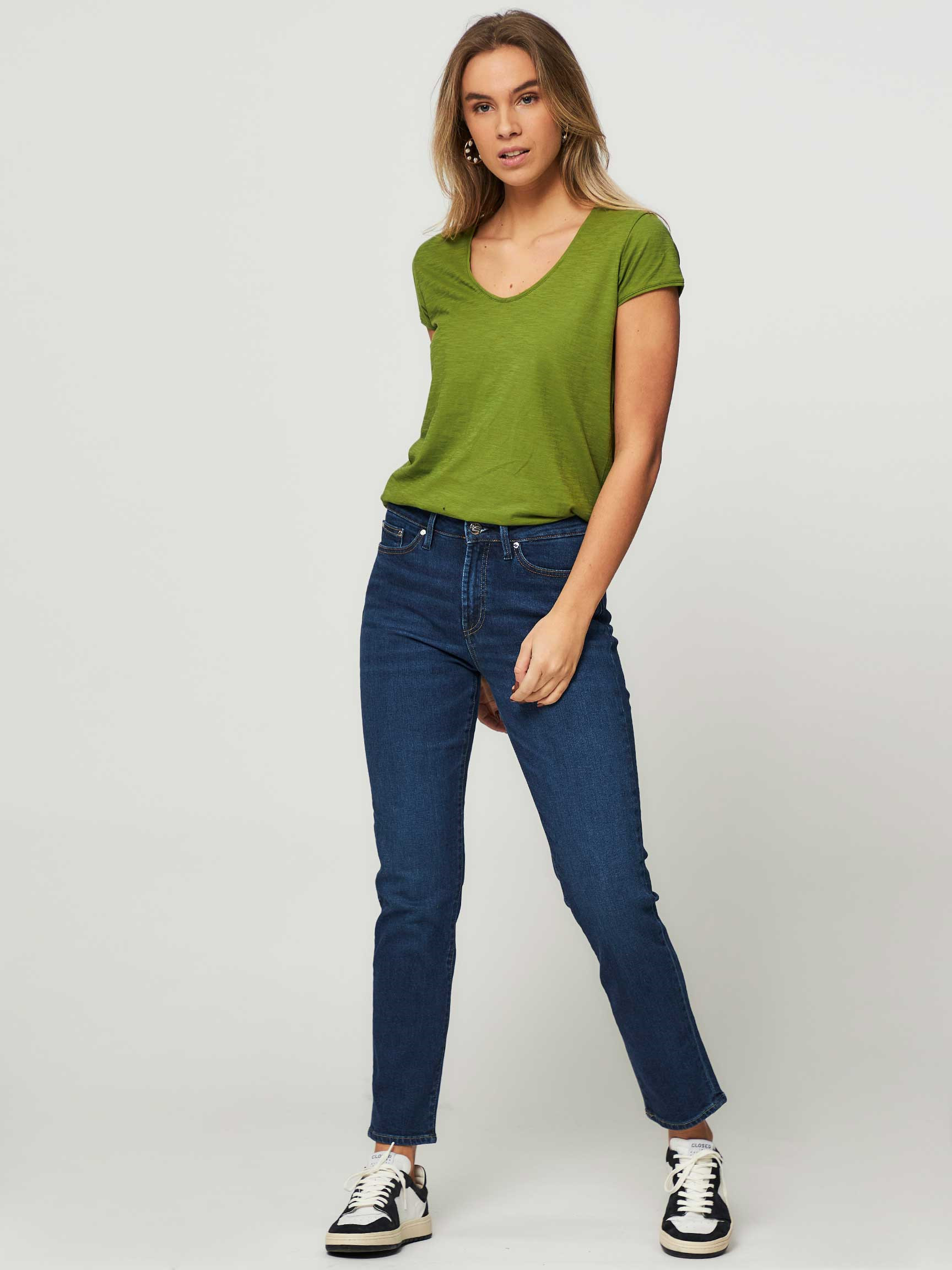 Jolie, high waist straight fit jeans