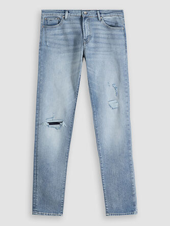 Monroe, mid waist tapered fit stretch jeans