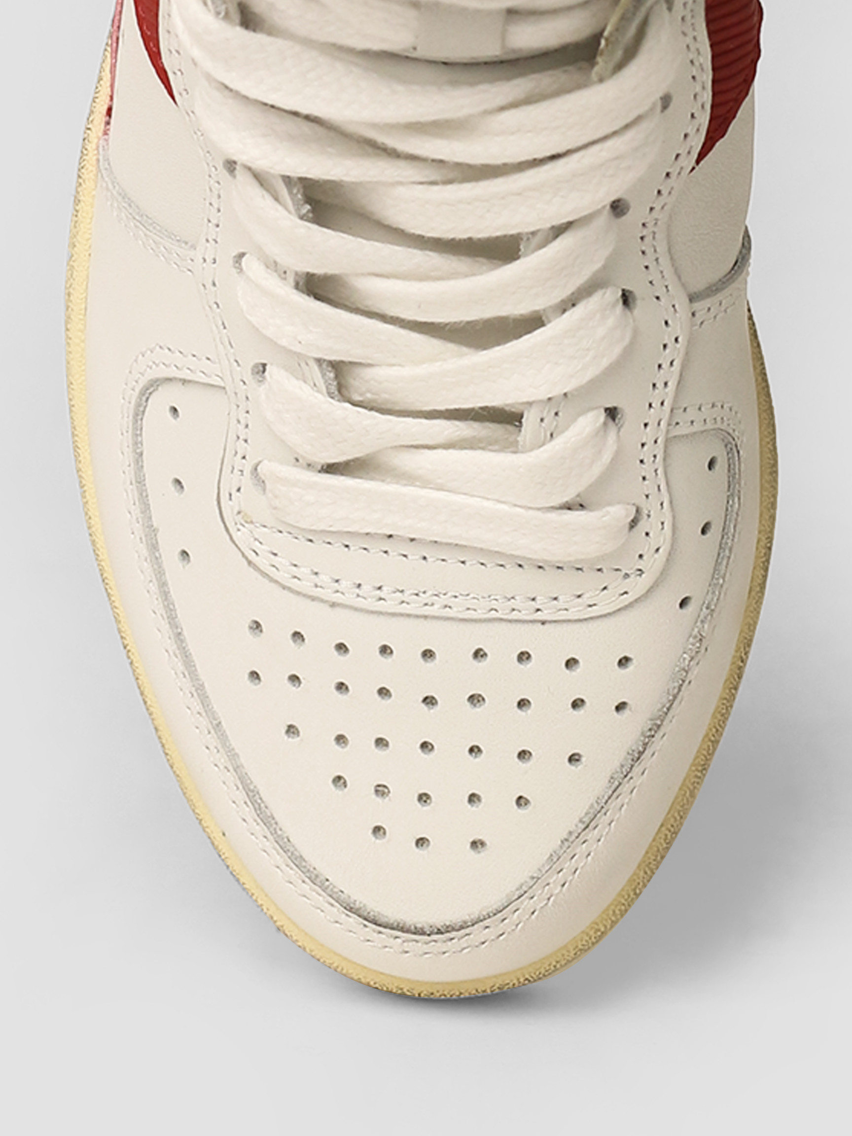 MI Basket, leather high sneakers