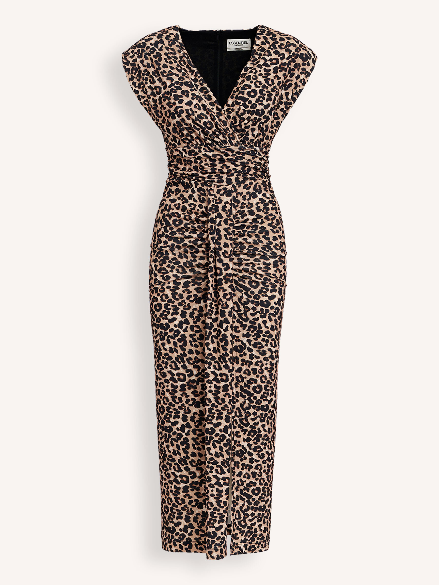 Gitaly elastic leopard dress