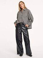 Frnch | Pants and Jumpsuits | Leatherlook/coated