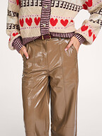 Frnch | Broeken en Jumpsuits | Leatherlook/coated