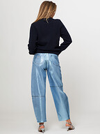 Ganni | Pants and Jumpsuits | Leatherlook/coated