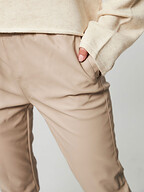 Knit-ted | Broeken en Jumpsuits | Leatherlook/coated