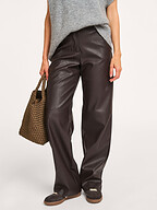 Knit-ted | Broeken en Jumpsuits | Leatherlook/coated