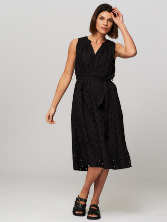 Vince shadow dot outlet dress