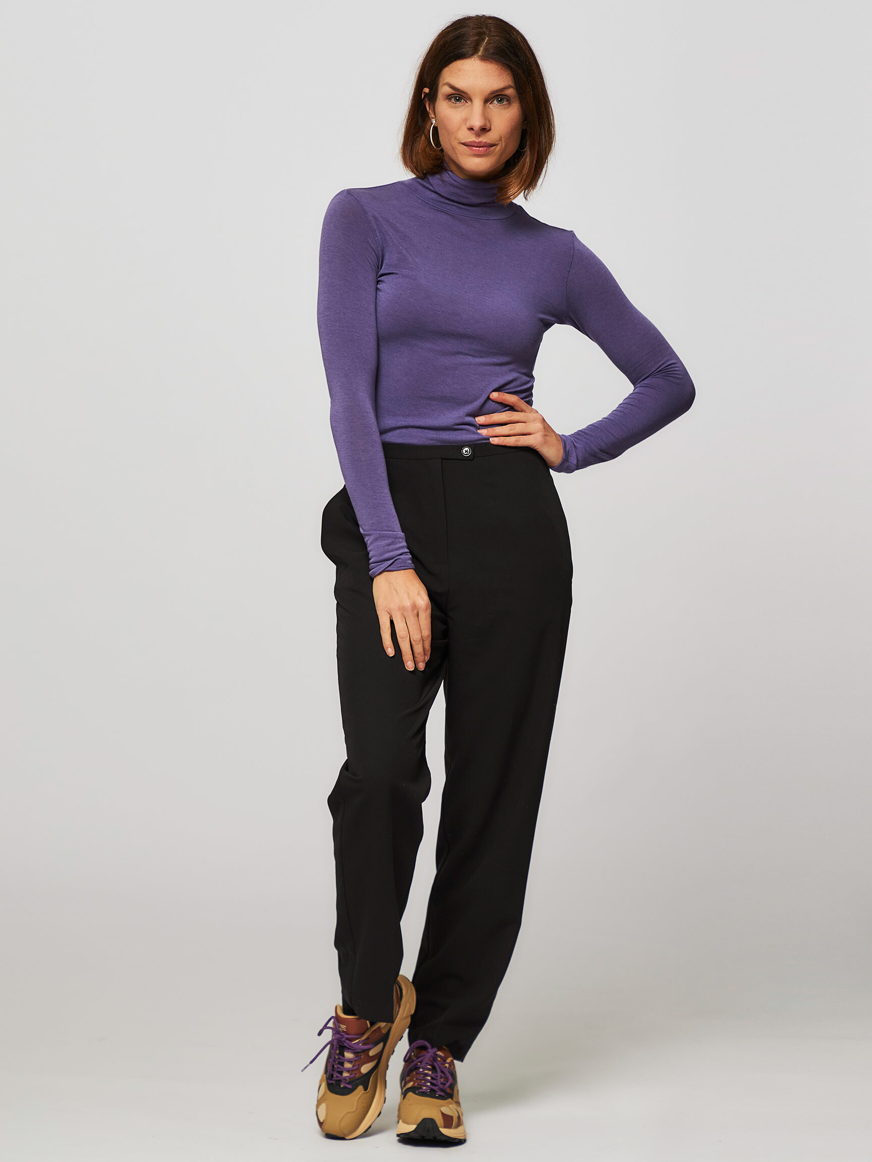 Hallie, viscose mix trousers