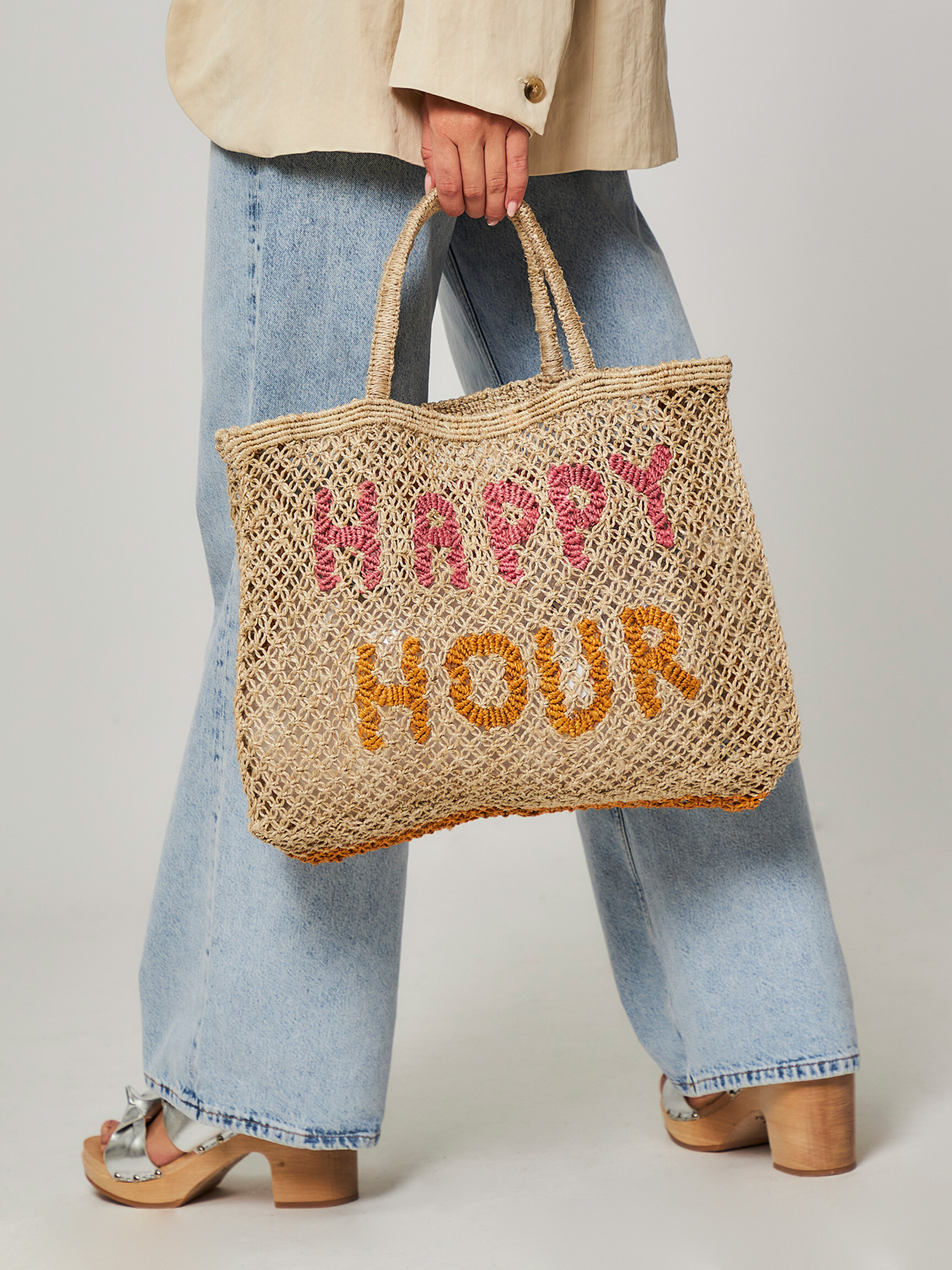 The Jacksons Jute Tote -Various Styles You Rock