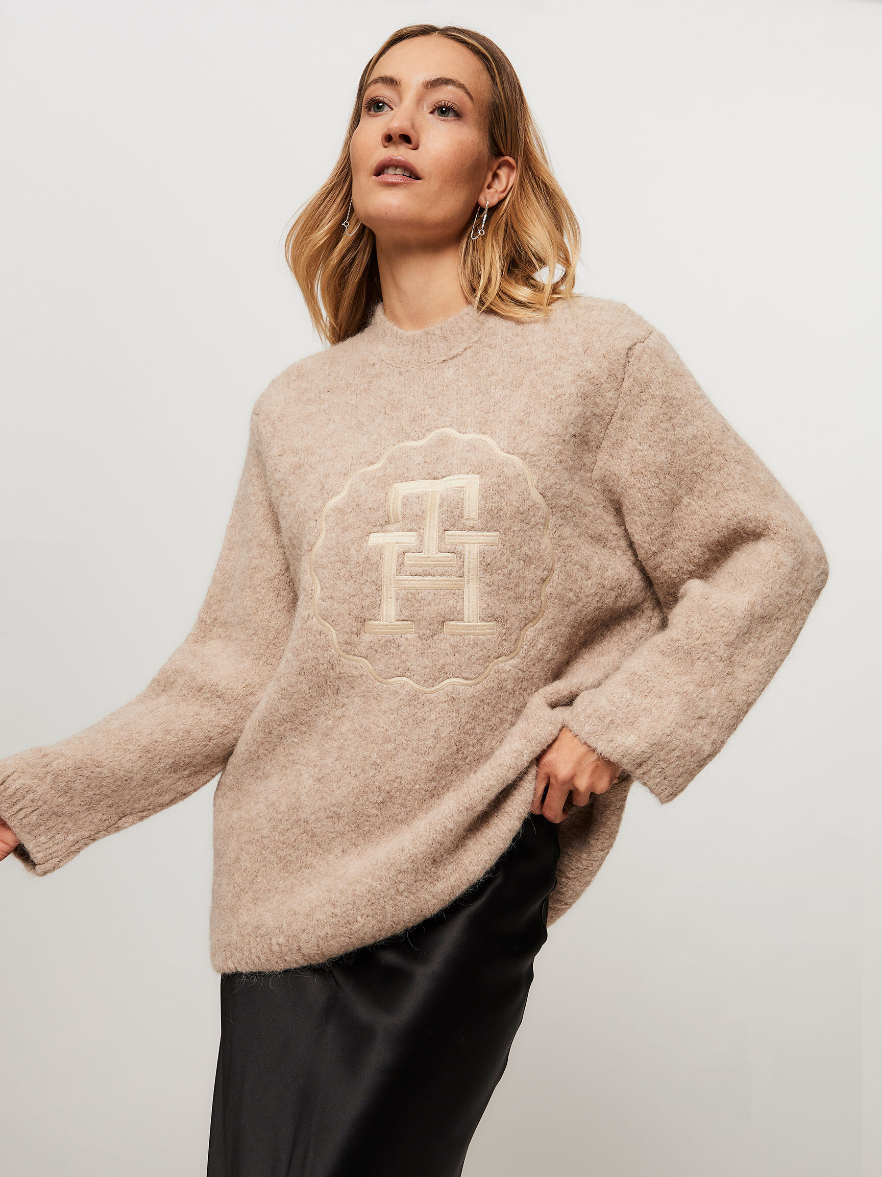 Womens jumpers store tommy hilfiger