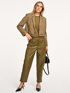 Yaya | Pants and Jumpsuits | Leatherlook/coated
