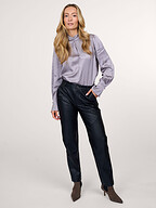 Yaya | Broeken en Jumpsuits | Leatherlook/coated
